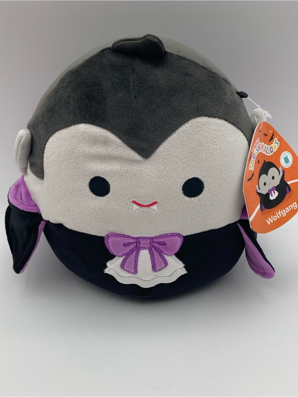 Halloween Squishmallows Paige the Pumpkin & Wolfgang the Vampire First to Market - Picture 2 of 11